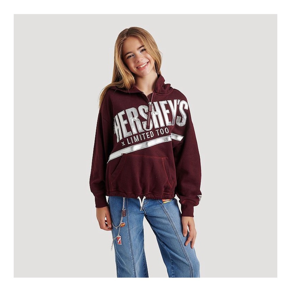 Kohl's Burgundy Hershey's Kids Hoodie‎